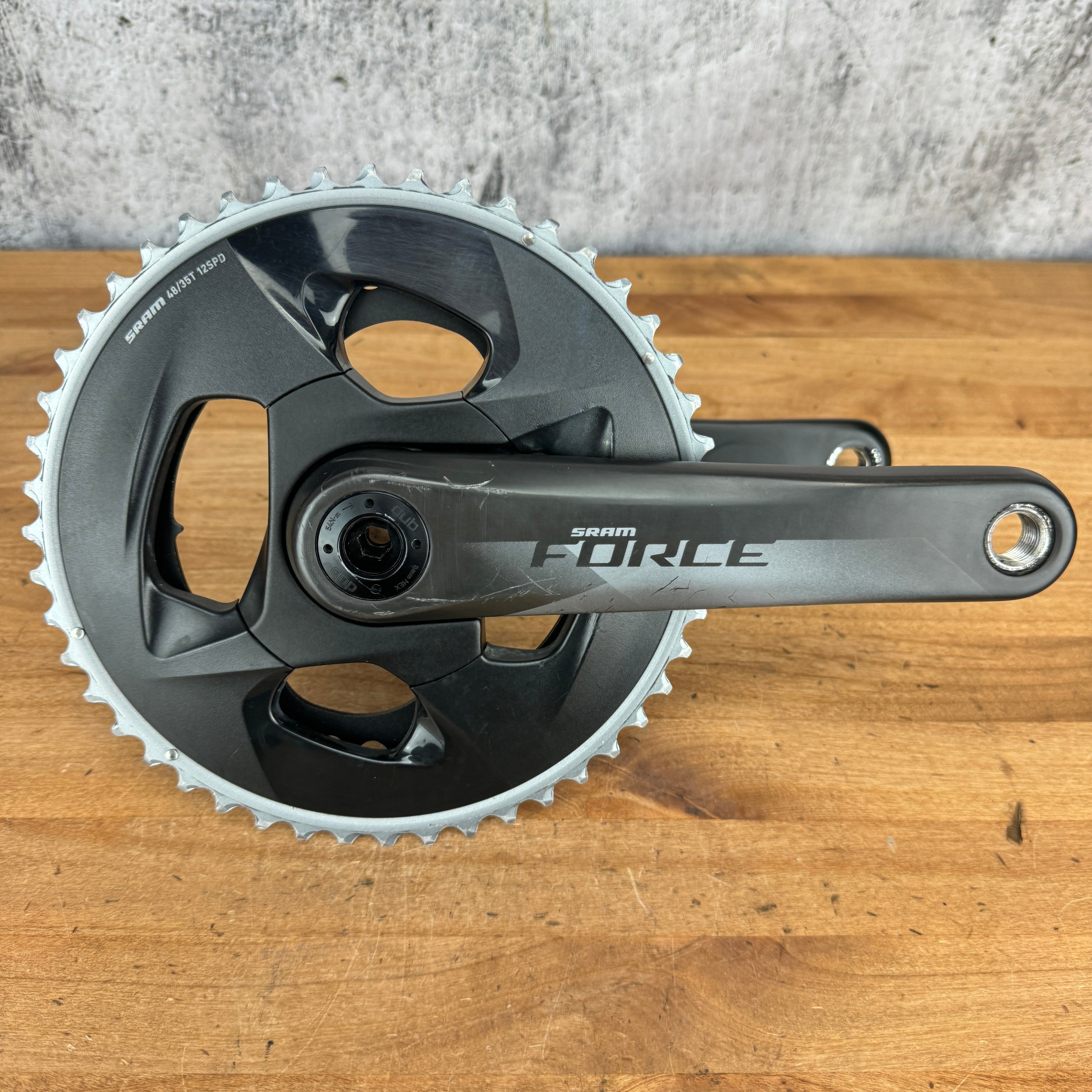 SRAM Force AXS 172.5mm DUB 29mm 48/35t 12-Speed Carbon Bike Crankset 6 –  CyclingUpgrades.com