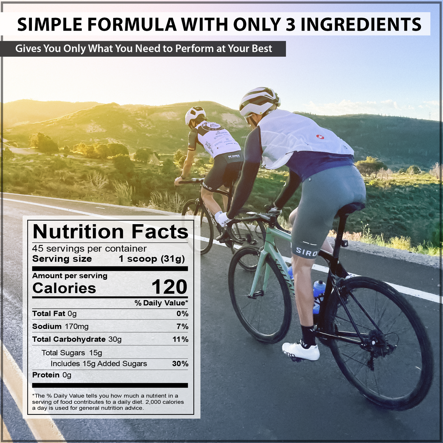 Formula 369 Endurance Fuel Drink Mix 3lb Bag 45 Scoops for Cycling/Endurance Sports