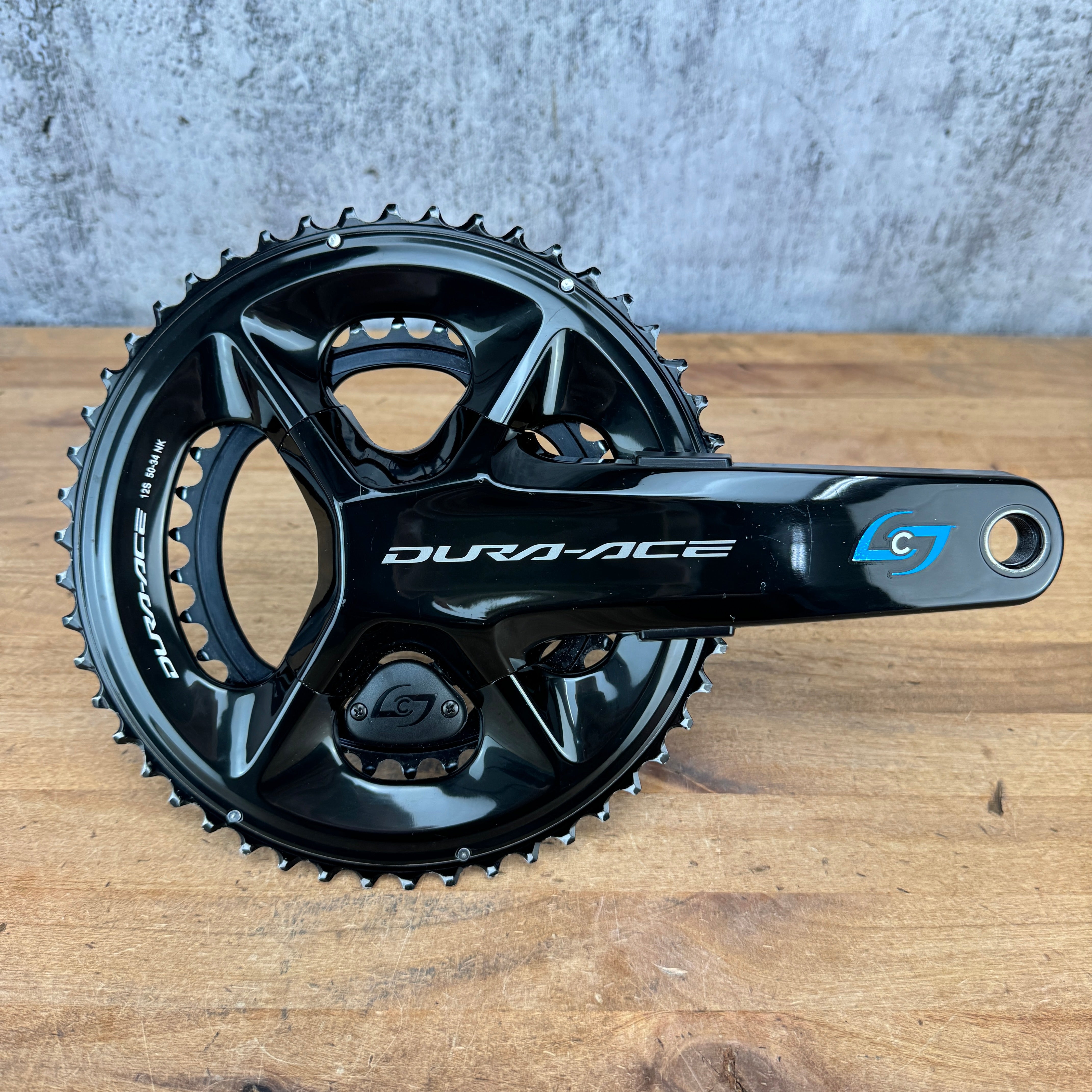 Low Mile! Shimano Dura-Ace FC-R9200 50/34t 12-Speed Stages Power Meter  Crankset