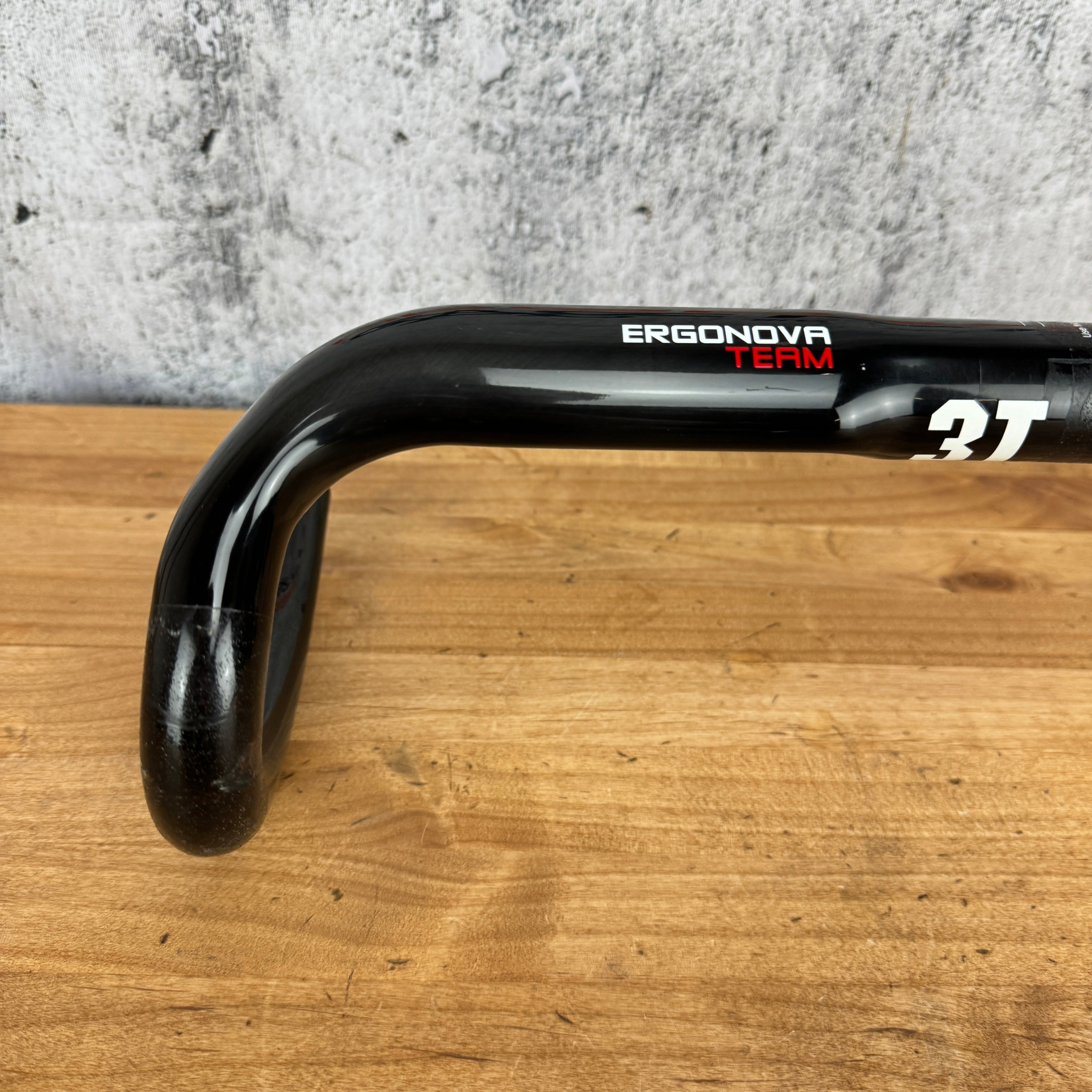 3T Ergonova Team 42cm 31.8mm Carbon Road Bike Drop Handlebar 195g