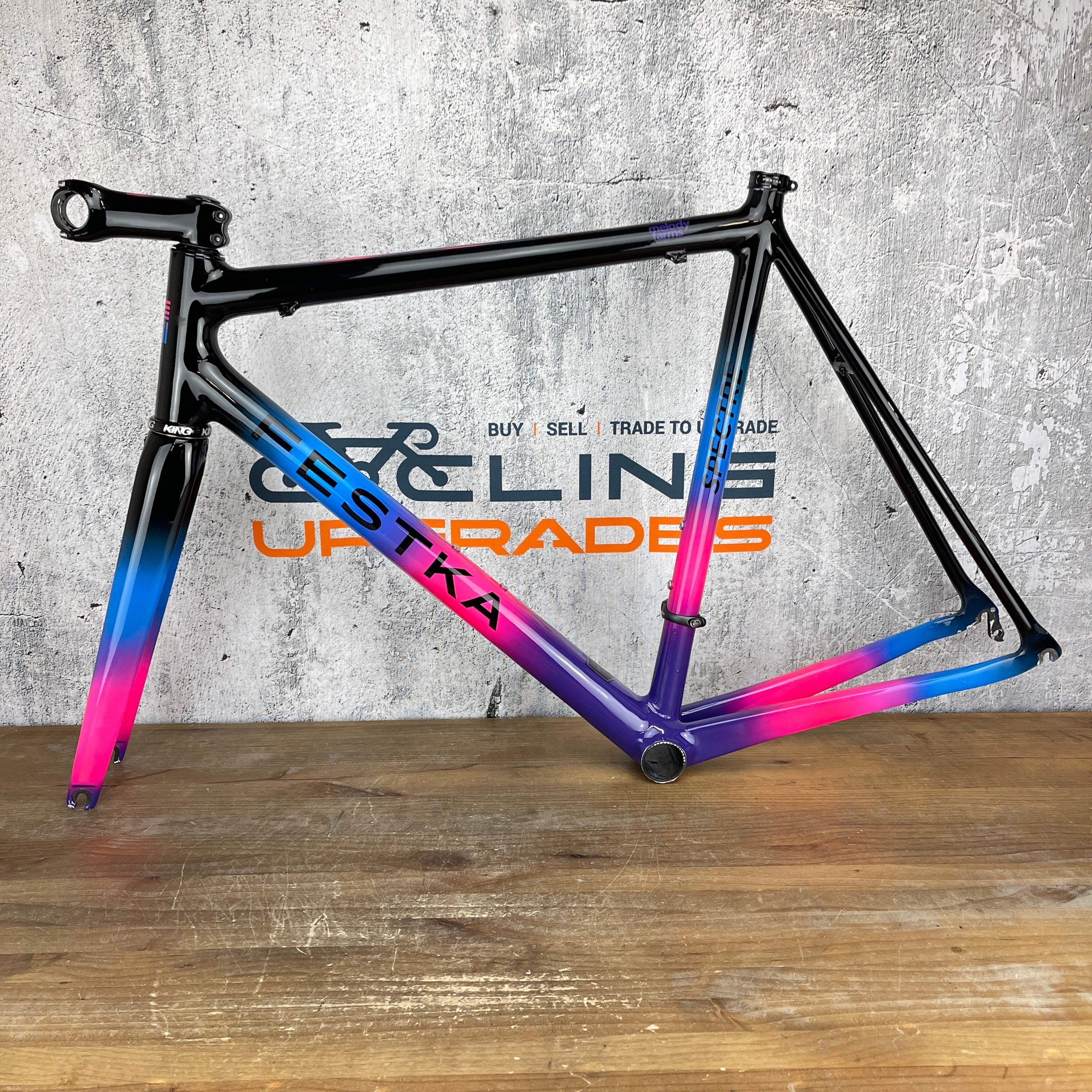 56cm road best sale bike frameset