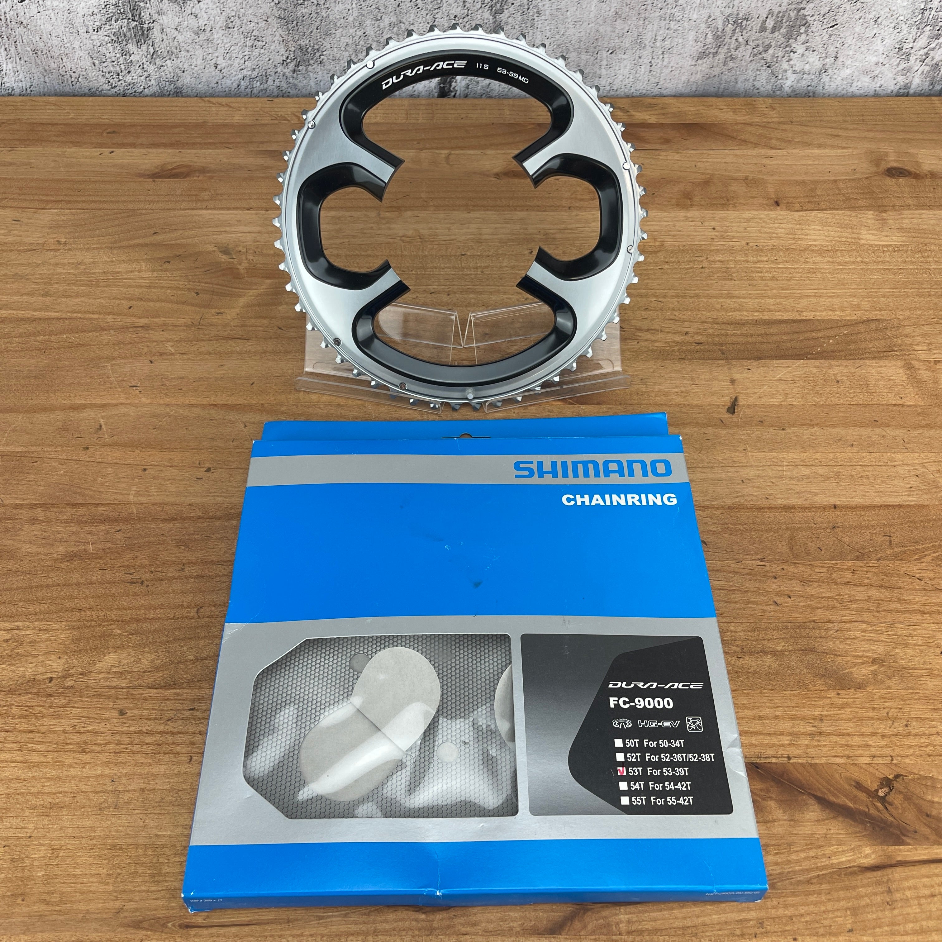 New! Shimano Dura-Ace 53t Fits Shimano FC-9000 11-Speed Single Bike Ch –  CyclingUpgrades.com