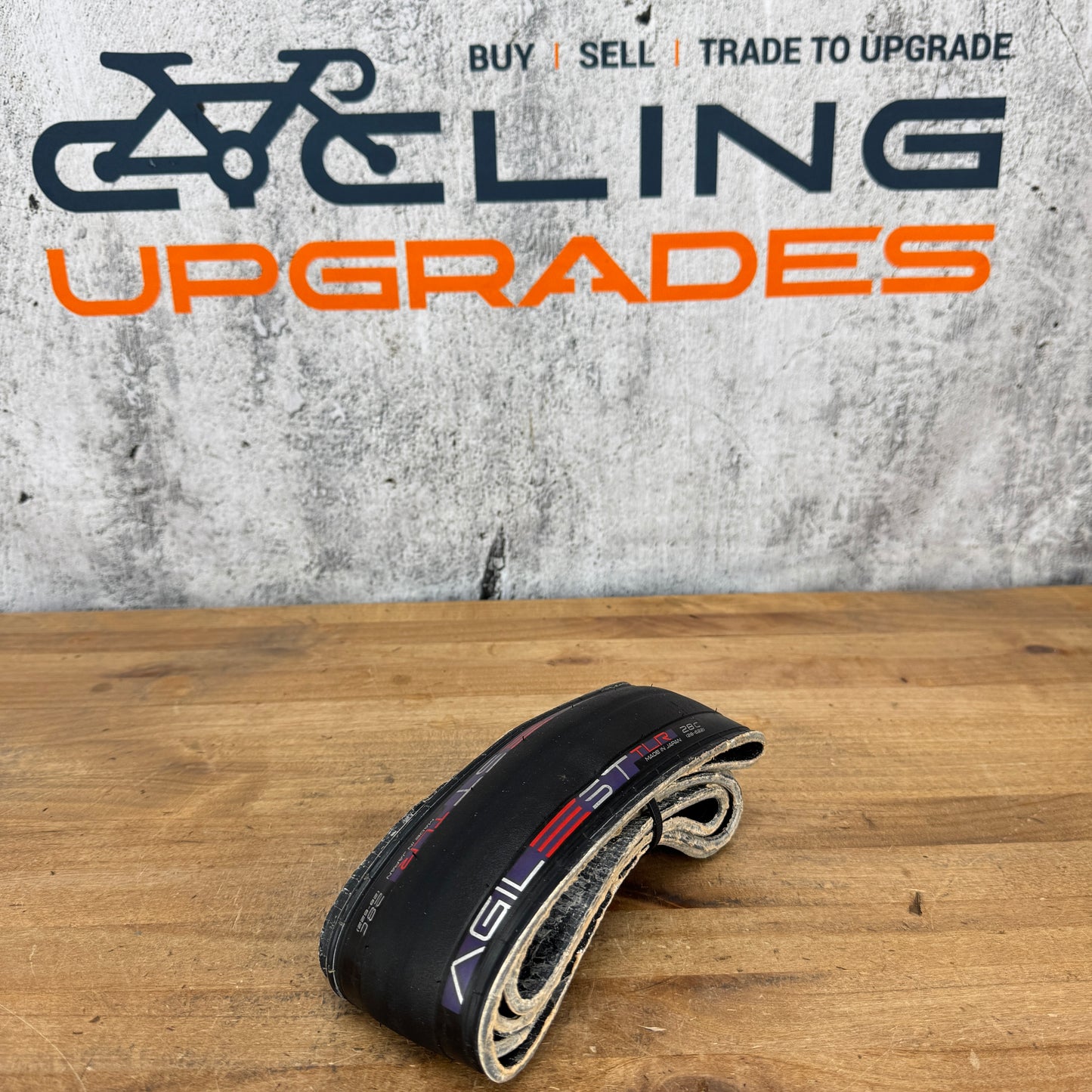 Light Use! Panaracer Agilest TLR 700C x  28mm Tubeless Single Tire 276g