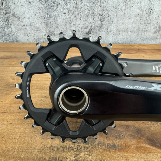 Low Mile! Shimano Deore XT FC-M8120 Boost 175mm 12-Speed 30T MTB Crankset 639g