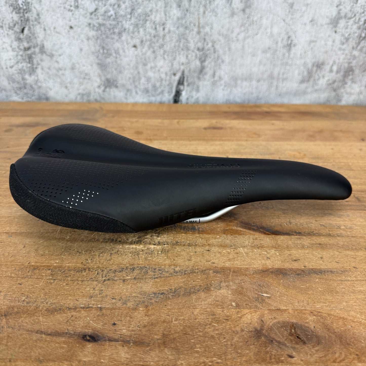 Low Mile! WTB Silverado 145mm 7x7mm CrMo Rails Bike Saddle 255g