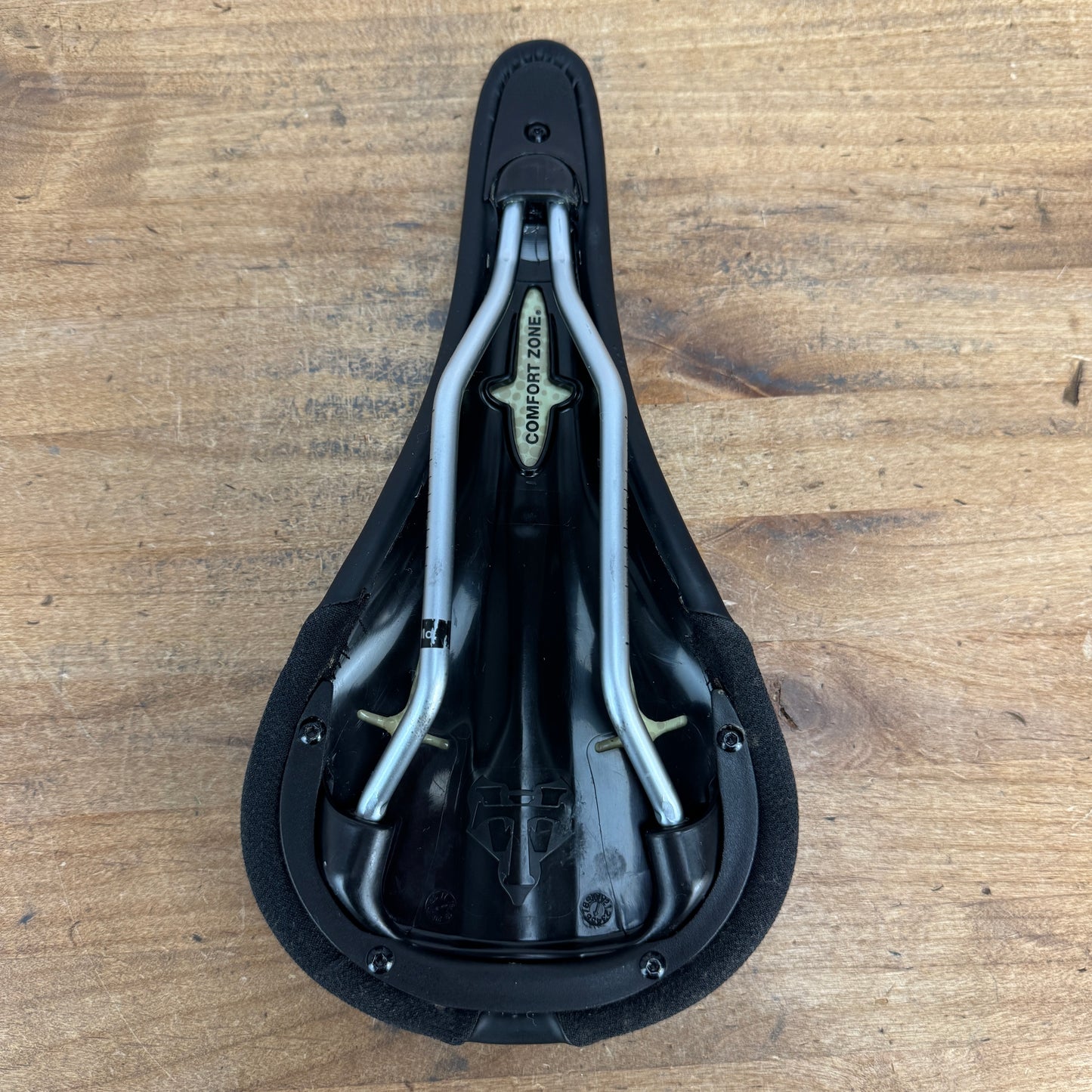 Low Mile! WTB Silverado 145mm 7x7mm CrMo Rails Bike Saddle 255g