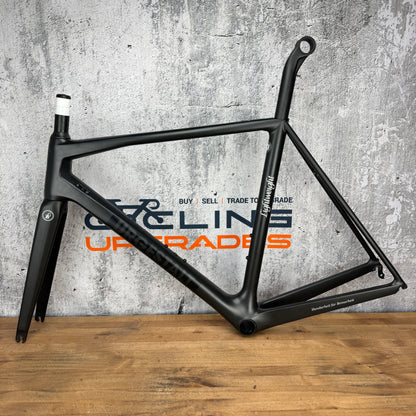 Lightweight Ugestalt 56cm Rim Brake Carbon Road Bike Frameset 700c 1624g