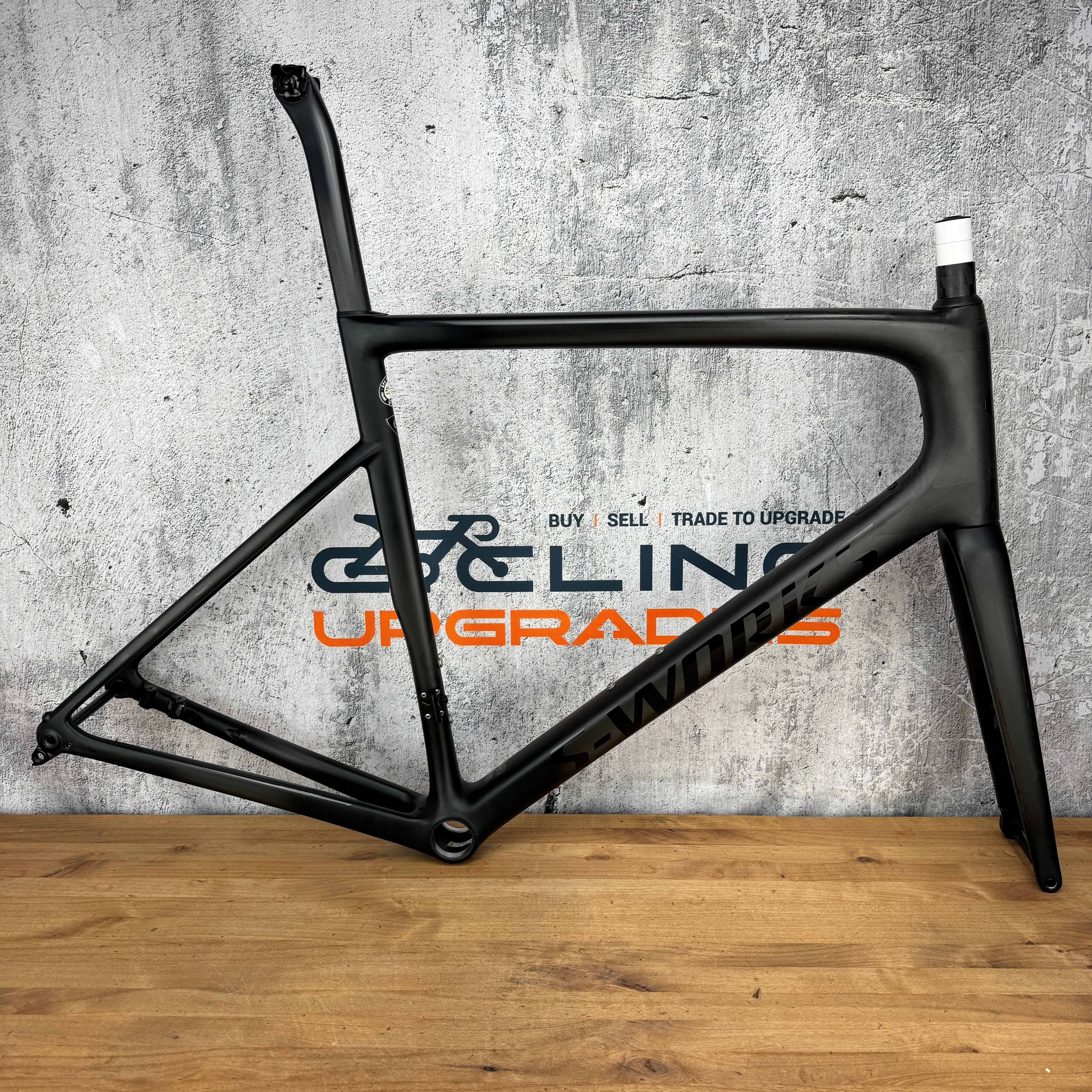 Mint! 2020 Specialized S-Works Tarmac SL6 61cm Carbon Disc Frameset 70 –  CyclingUpgrades.com