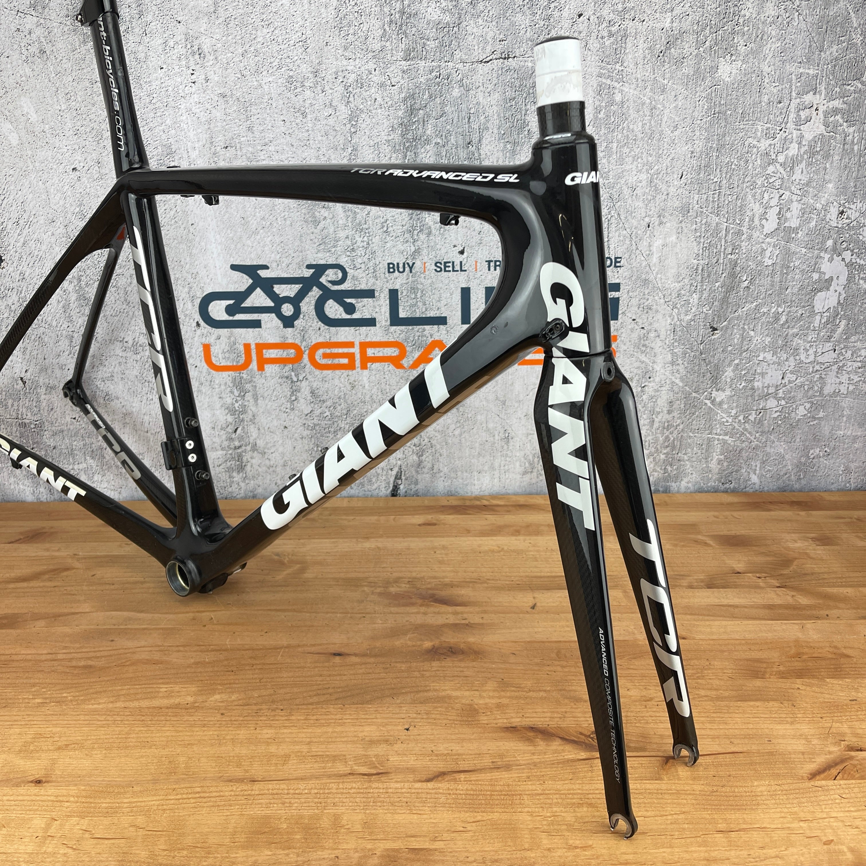 GIANT TCR Advanced 2010 カーボンフレームセットS - 自転車