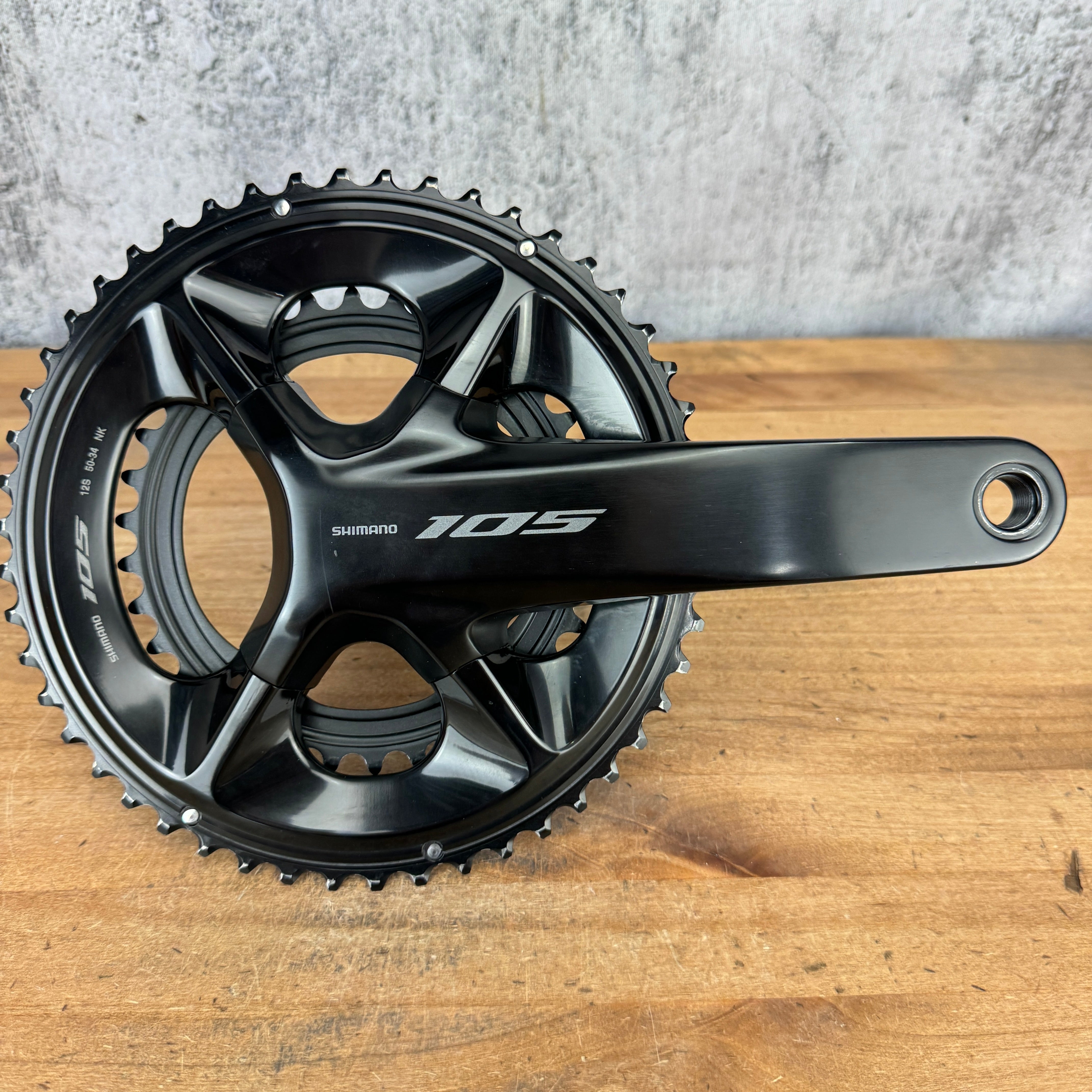 Low Mile! Shimano 105 FC-R7100 175mm 50/34t 12-Speed Bike Crankset –  CyclingUpgrades.com