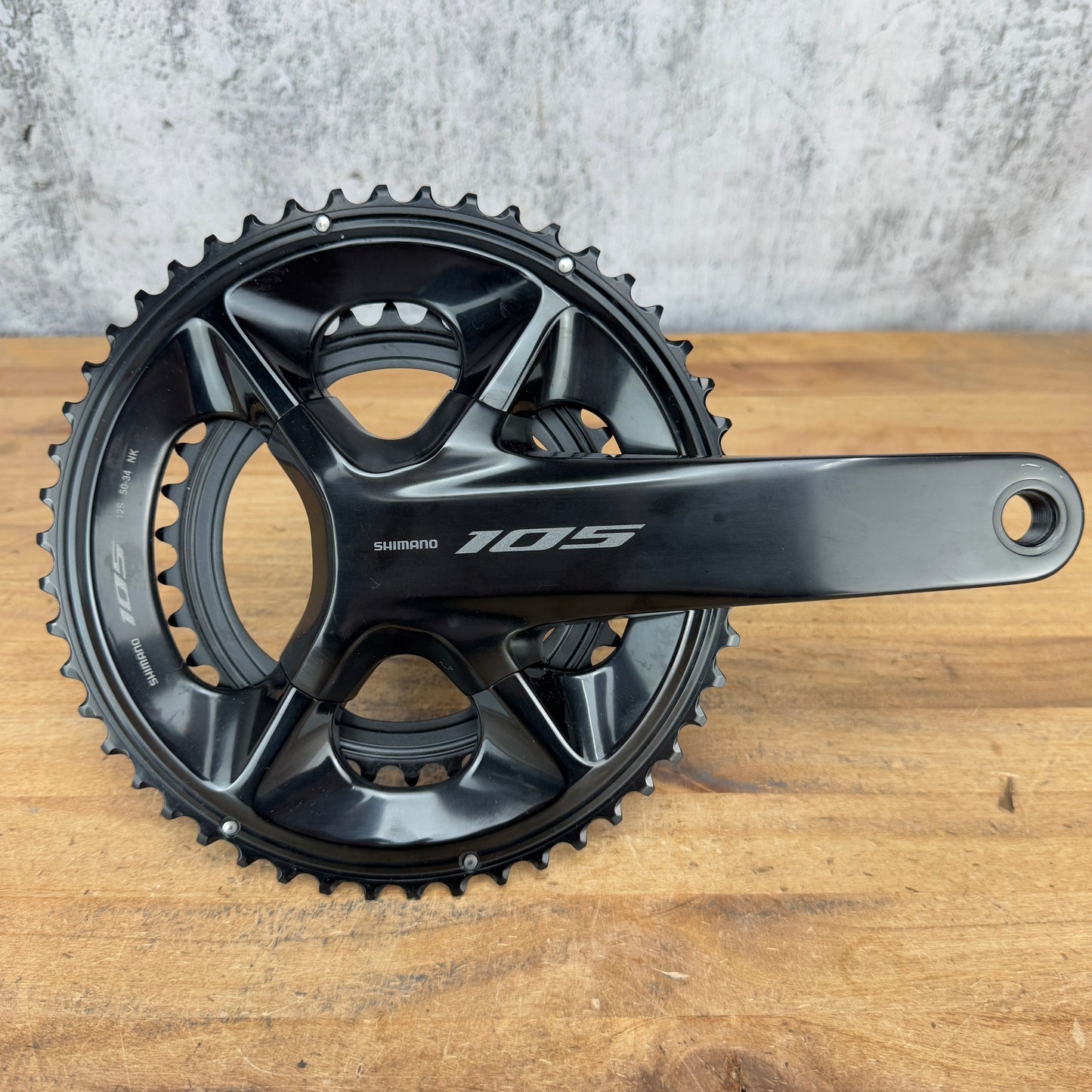 New Takeoff! Shimano 105 FC-R7100 170mm 50/34t 12-Speed Alloy Crankset 750g