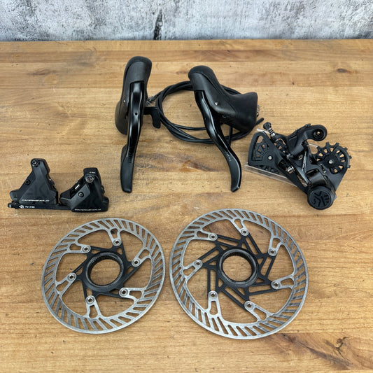 Low Mile! Campagnolo Ekar Mechanical 13-Speed Hydraulic Disc Brake Mini Groupset