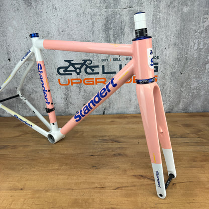 Standert Kreissage 50cm Alloy Disc Brake Frameset 700c Paceline Peach Chris King