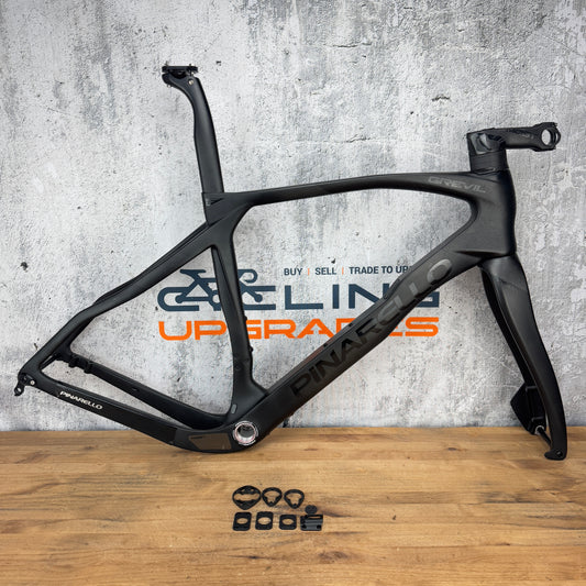 Mint! 2023 Pinarello Grevil F9 Size 53 (54cm) Carbon Disc Brake Gravel Frameset