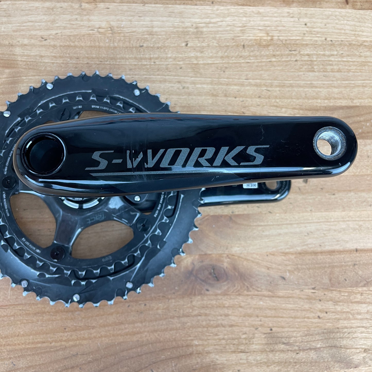 Specialized S-works FACT Dual Sided Power Meter Carbon 172.5mm 11-Speed Crankset 655g