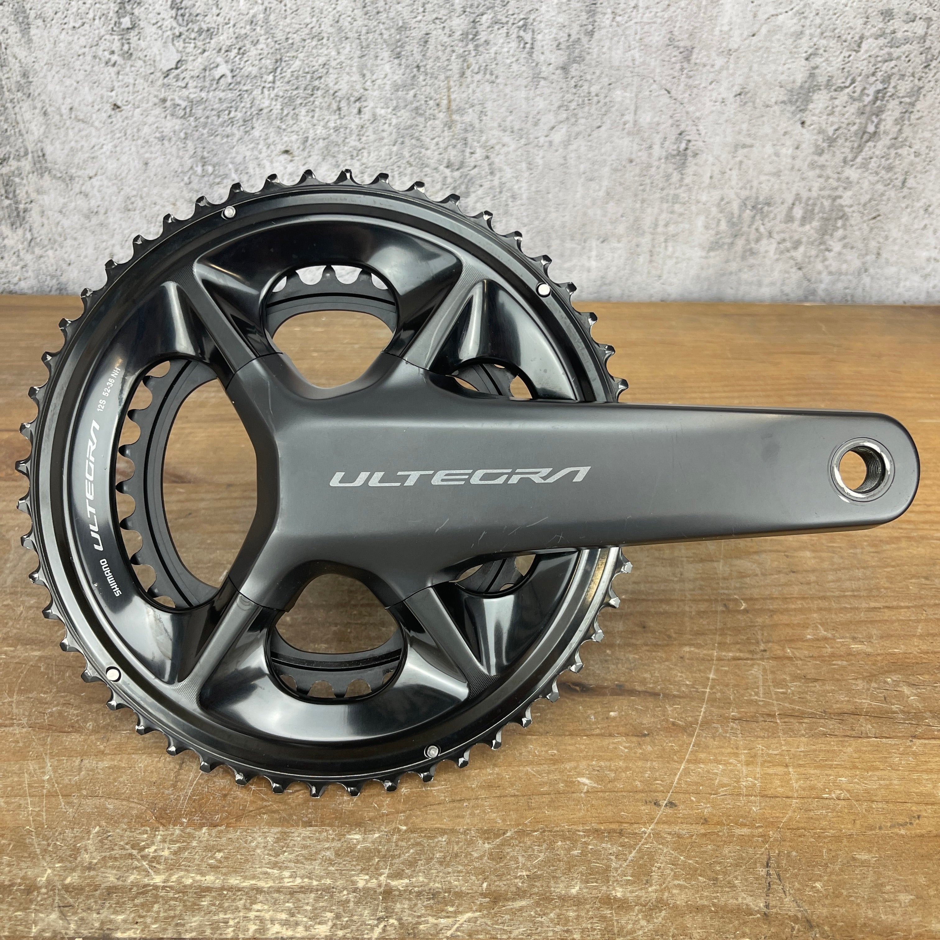 Low Mile! Shimano Ultegra FC-R8100 Alloy 170mm 52/36t 12-Speed