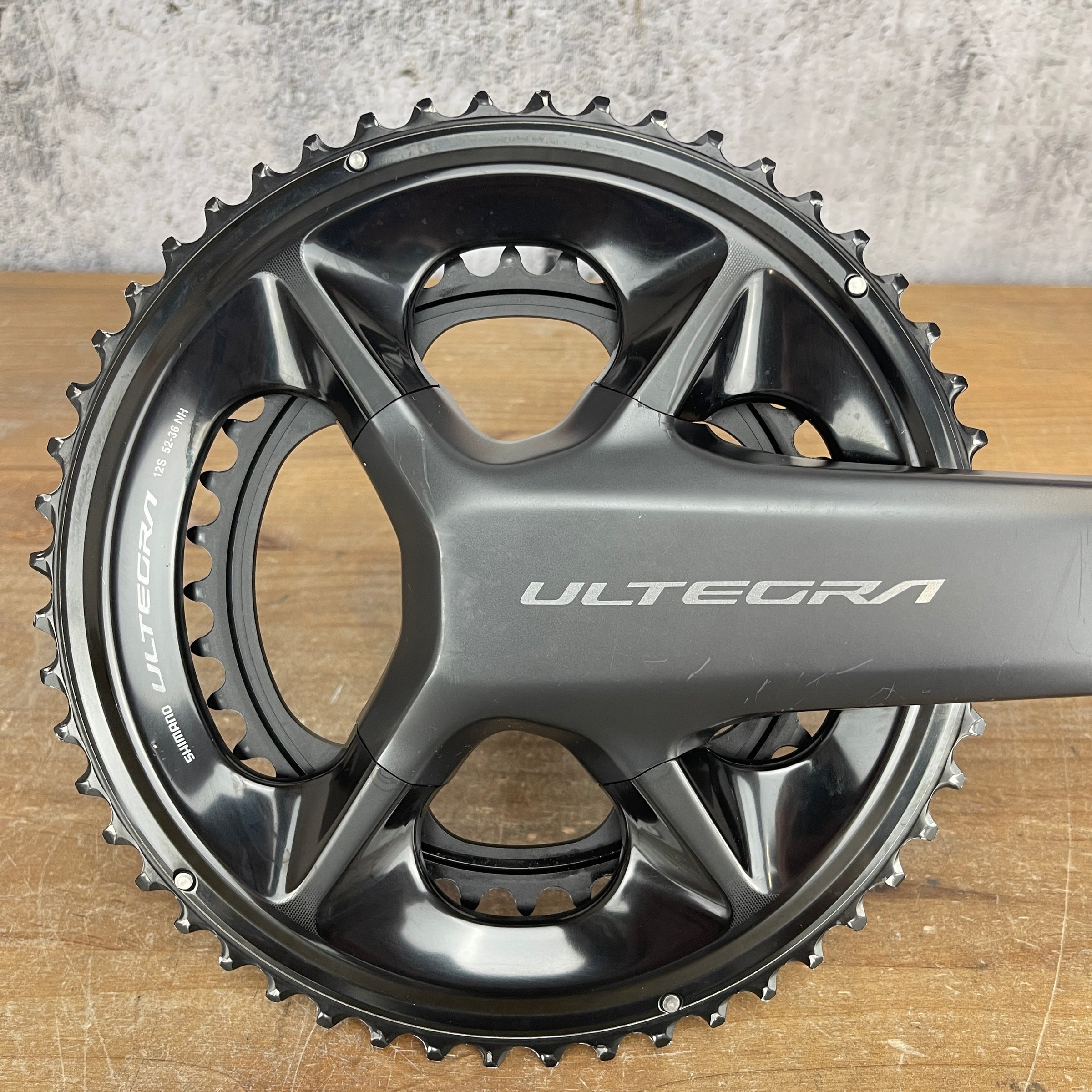 Low Mile! Shimano Ultegra FC-R8100 Alloy 170mm 52/36t 12-Speed