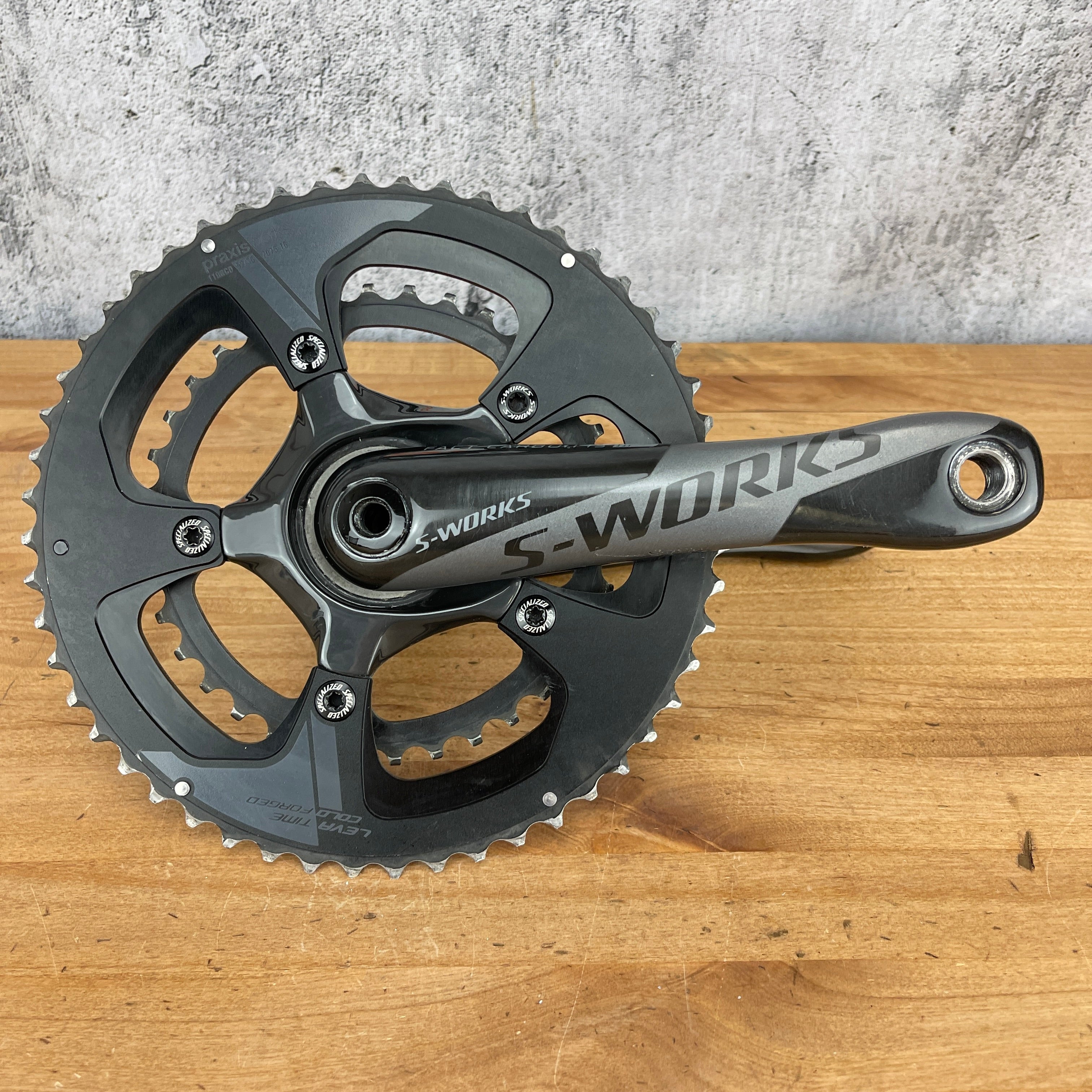 Specialized S-works FACT Carbon 11r 172.5mm 52/36t Road Bike Crankset 550g