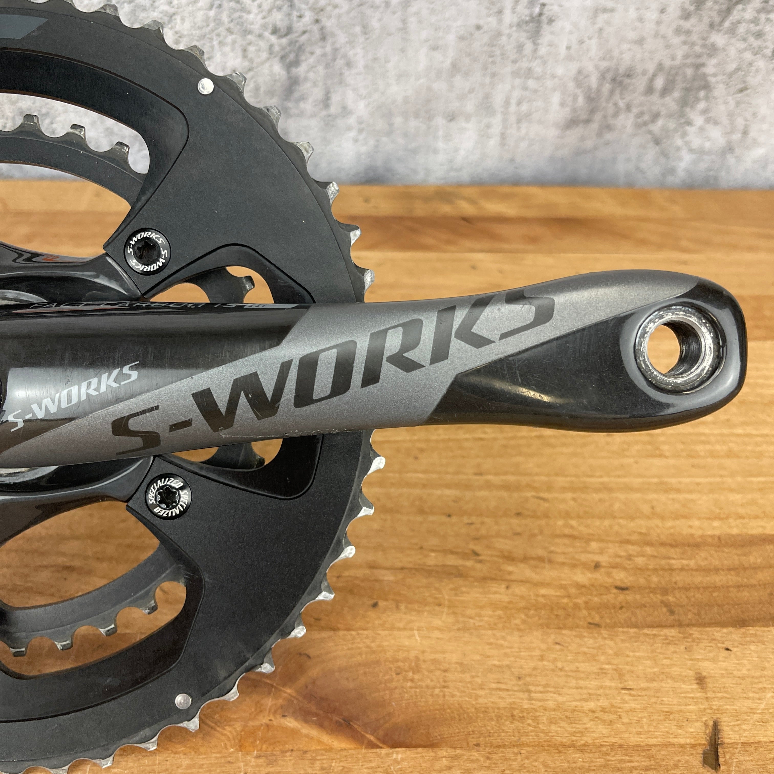 Specialized S-works FACT Carbon 11r 172.5mm 52/36t Road Bike Crankset 550g