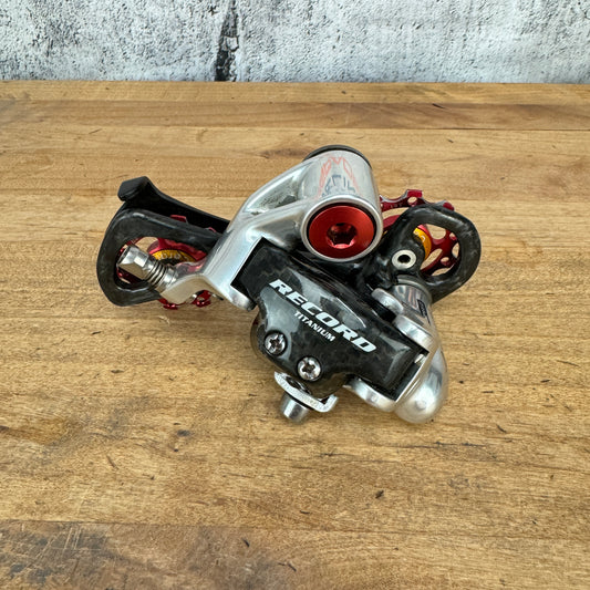 Campagnolo Record Titanium RD4-REXM Medium Cage 10-Speed Rear Derailleur Ceramic