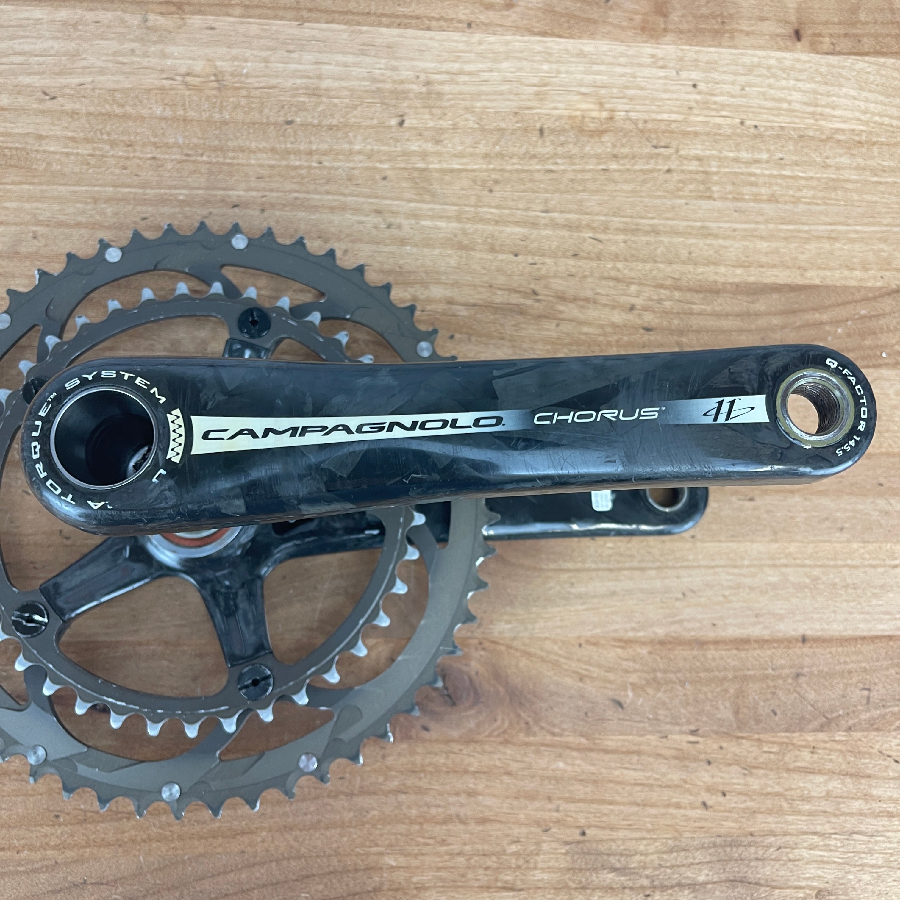 Campagnolo Chorus 175mm Carbon Crankset 53/39t 11-Speed Ultra Torque 7 –  CyclingUpgrades.com