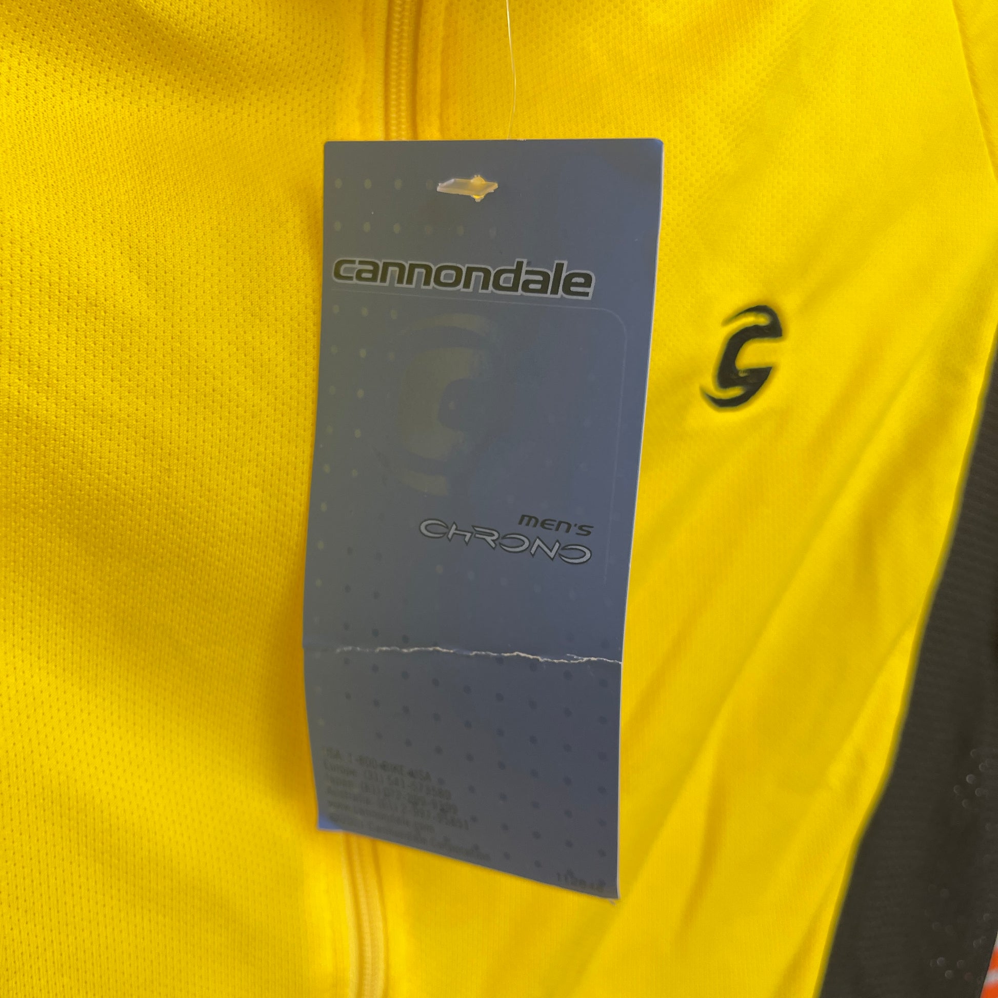 Cannondale, Shirts, Cannondale Chrono Cycling Bike Jersey Shirt Half Zip  Blue Usa Mens Large L