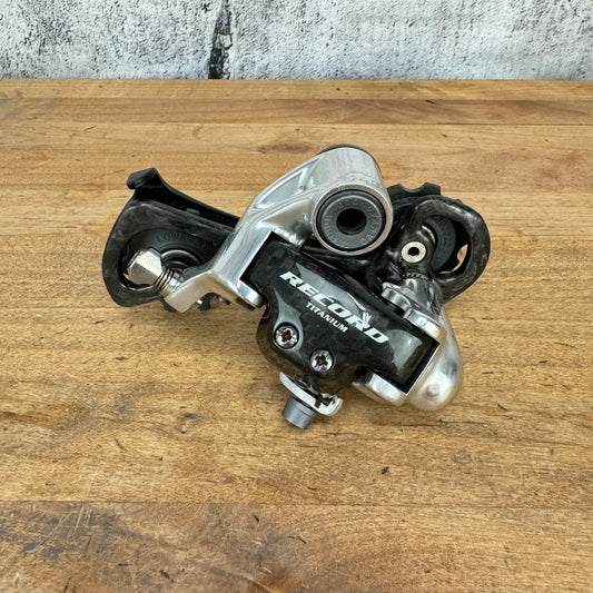 Campagnolo Record Titanium RD4-REXM Medium Cage 10-Speed Rear Derailleur 187g