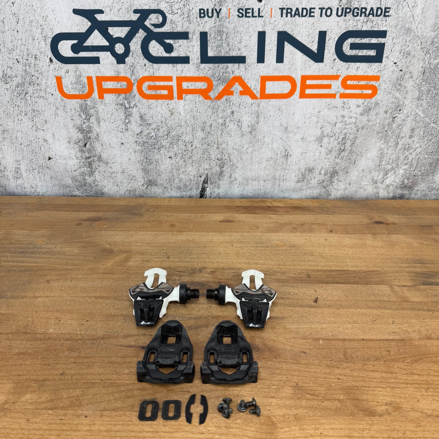 Time Espresso 6 Clipless Steel Spindle Road Bike Pedals w/ Cleats 218g