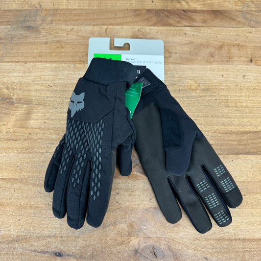 New! Fox Defend Pro Winter Men's Small Cycling Gloves Black MSRP $89.95