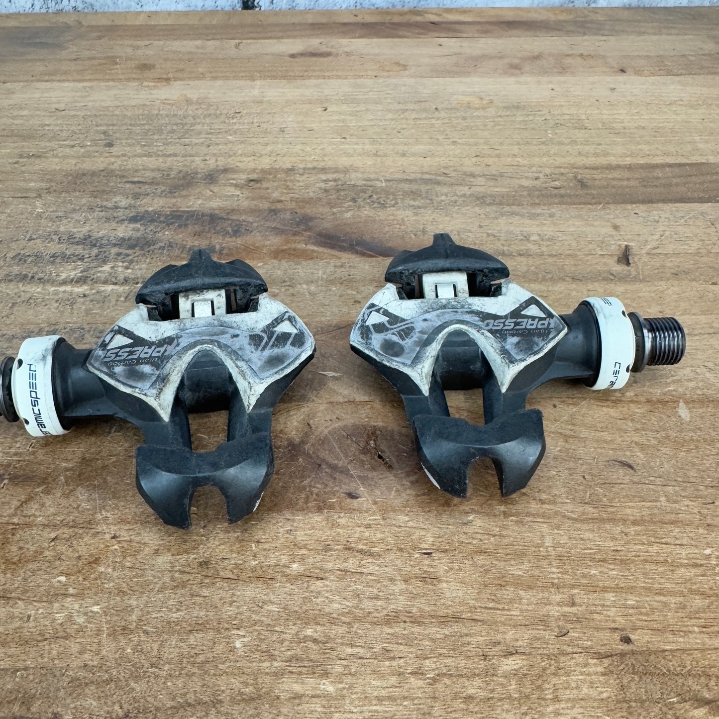 Time Xpresso 15 CeramicSpeed Titanium Carbon Clipless Road Bike Pedals 142g