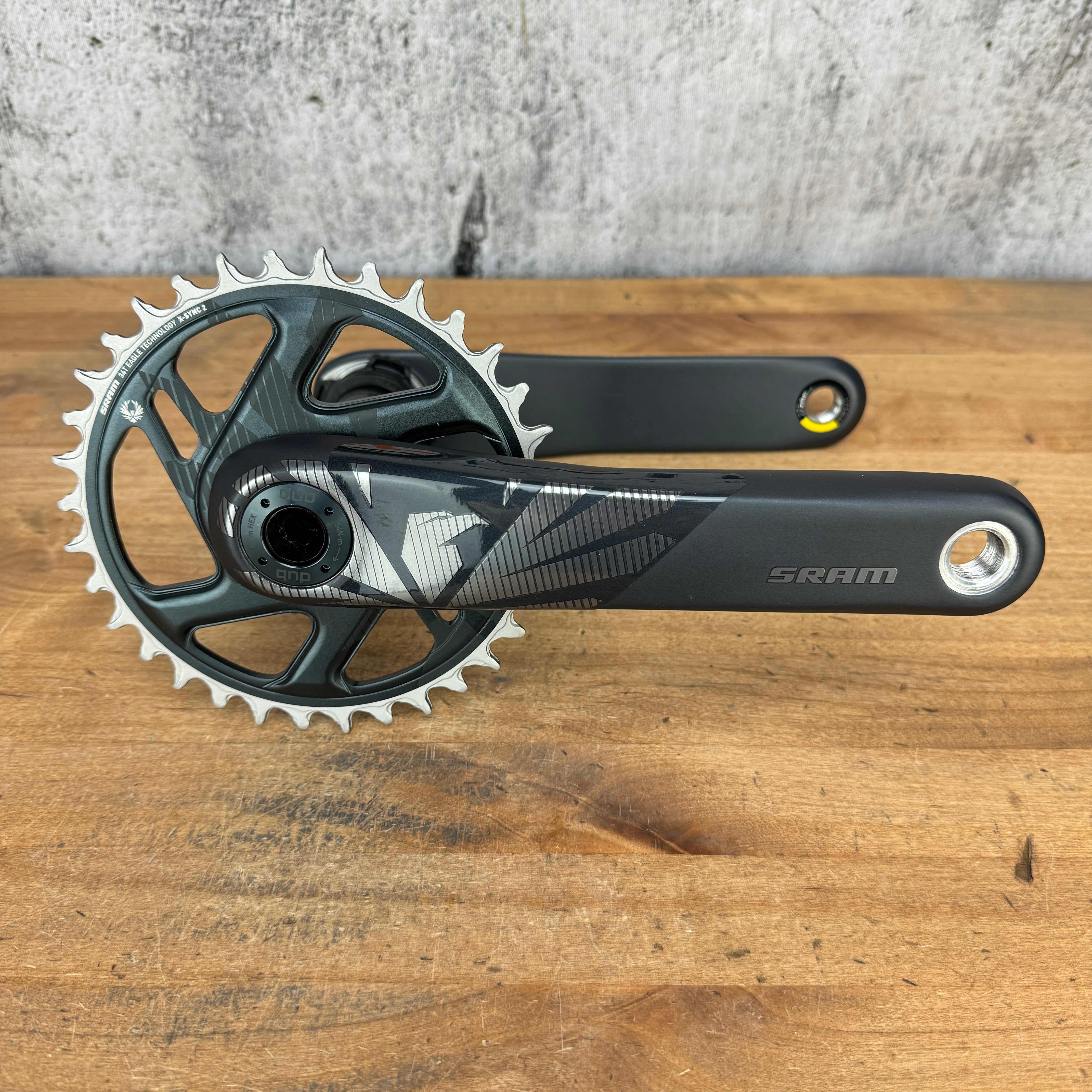 Mint SRAM X1 Eagle 175mm Carbon 34t 3mm MTB Crankset DUB Wide 558g Bo CyclingUpgrades