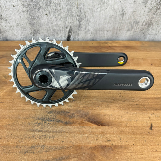 Mint! SRAM X1 Eagle 175mm Carbon 34t 3mm MTB Crankset DUB Wide 558g Boost