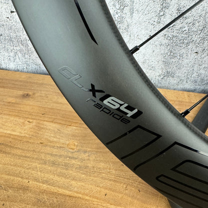 Low Mile! Roval Rapide CLX 64 Carbon Tubeless Disc Rear Wheel 700c Ceramicspeed