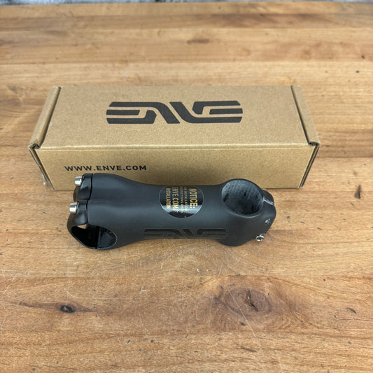 New! Enve Carbon 100mm, 31.8 Clamp, ±6º, 1 1/8" Steerer Road Stem 128g