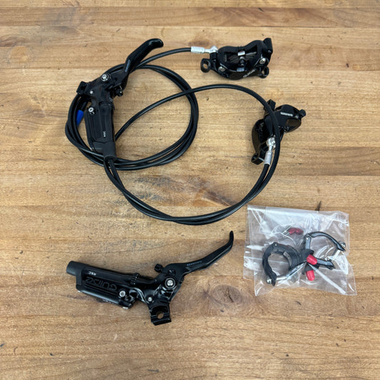 Low Mile! SRAM Guide RSC Hydraulic Disc Post Mount Brake Levers 4-Piston Calipers