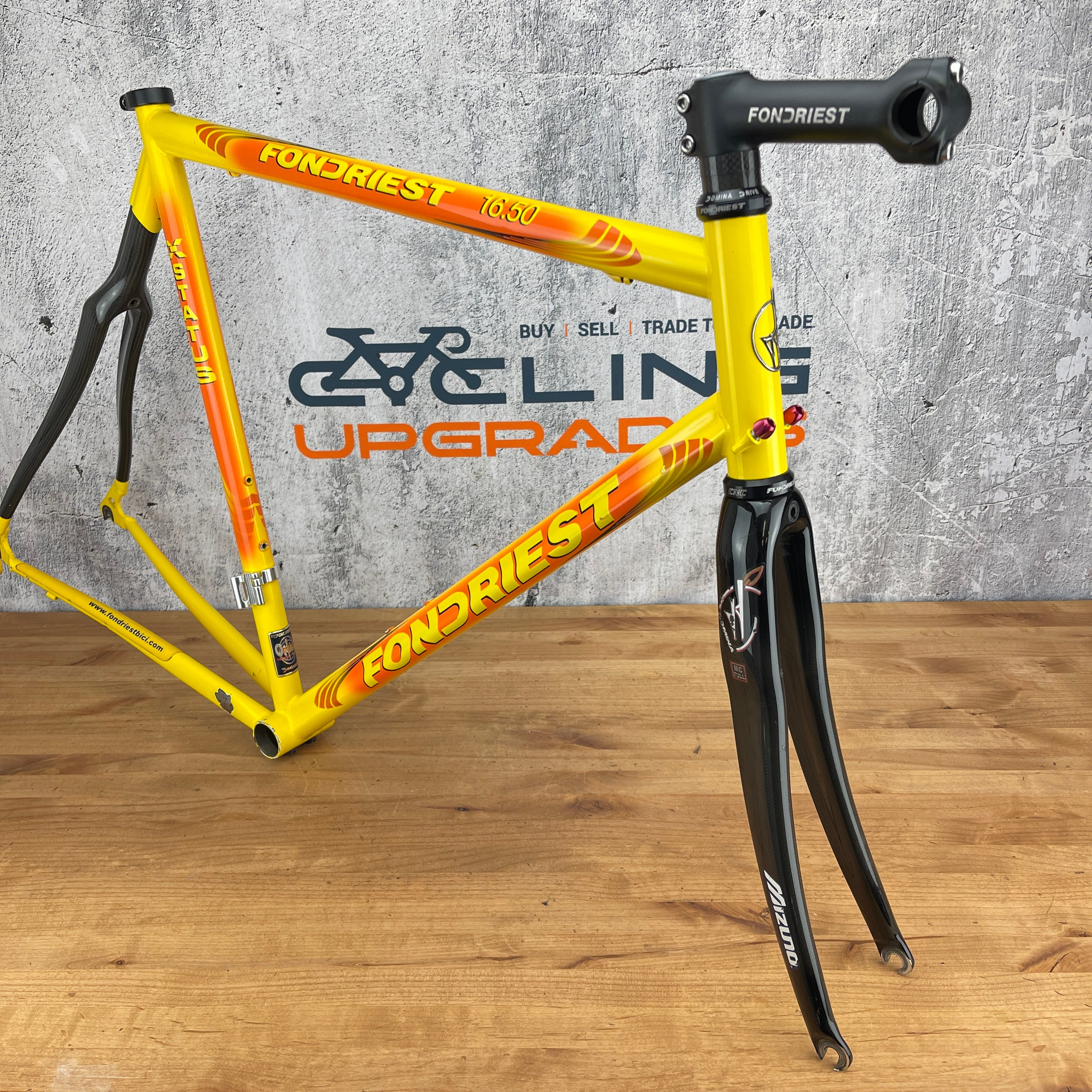 Fondriest X-Status 16.50 56cm Rim Brake Steel Road Bike Frameset 700c –  CyclingUpgrades.com