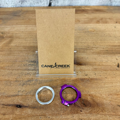 New! Cane Creek ee Wing Crank Spindle Preloader Ring Purple BAI0030