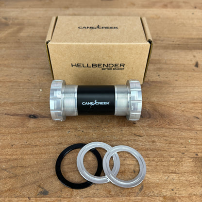 New! Cane Creek Hellbender 70 BSA Threaded 29mm BAI0156 Silver Bottom Bracket