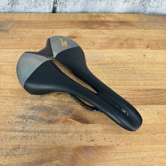 Specialized S-Works Toupe 7x9mm FACT Carbon Rails 155mm Bike Saddle 124g