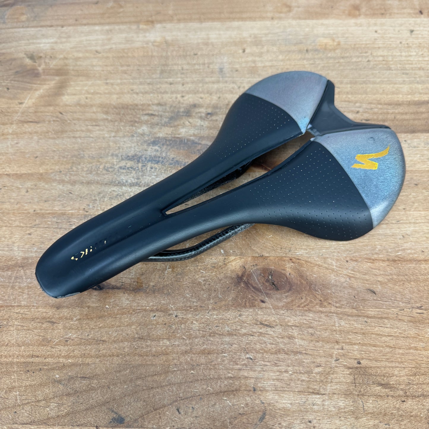 Specialized S-Works Toupe 7x9mm FACT Carbon Rails 155mm Bike Saddle 124g