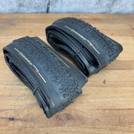 Ridden Once! Pair Pirelli Cinturato Gravel RC 700c x 35mm Tubeless Tires