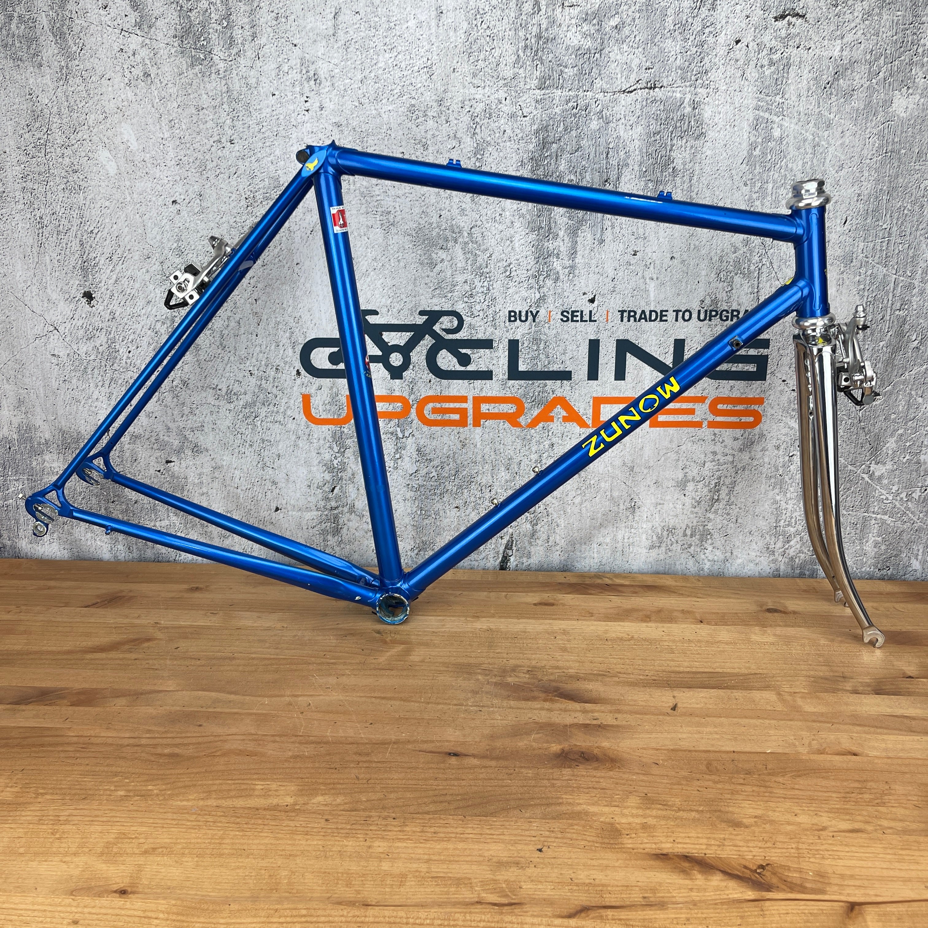 Triple butted steel clearance frame