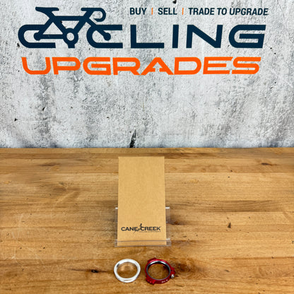 New! Cane Creek ee Wing Crank Preloader Lock Ring Red BAI0030