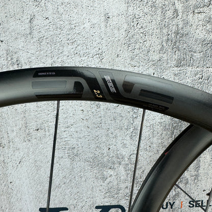 Mint! 2023 Enve SES 2.3 Carbon Tubeless Hookless Disc Brake Wheelset 700c 1262g