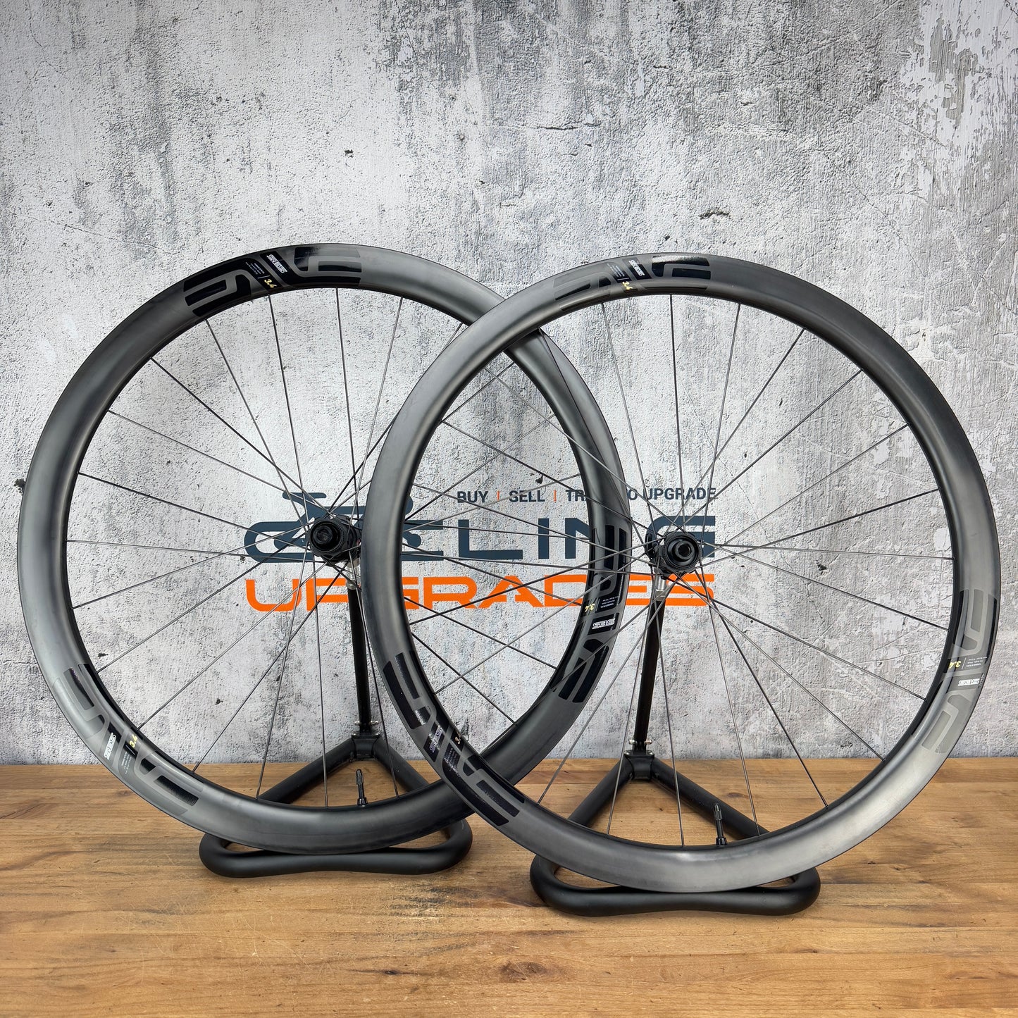 New! 2024 Enve SES 3.4 Innerdrive Carbon Disc Brake Wheelset 700c MSRP $2850