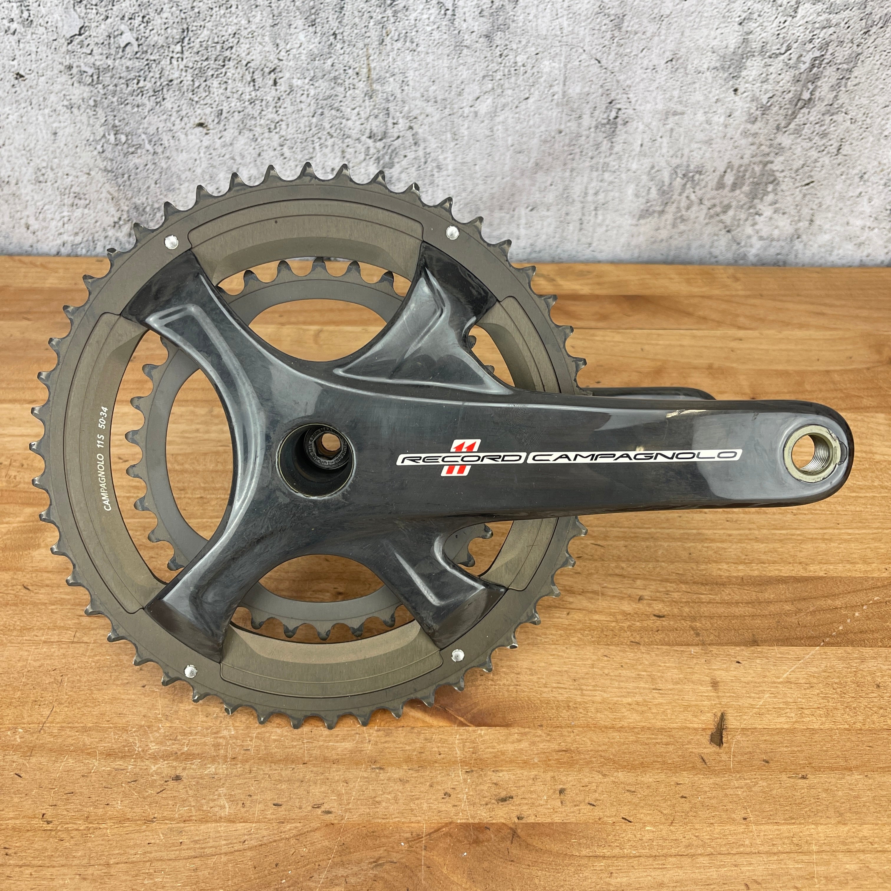 Low Mile! Campagnolo Record 11 170mm 50/34t 11-Speed Ultra-Torque