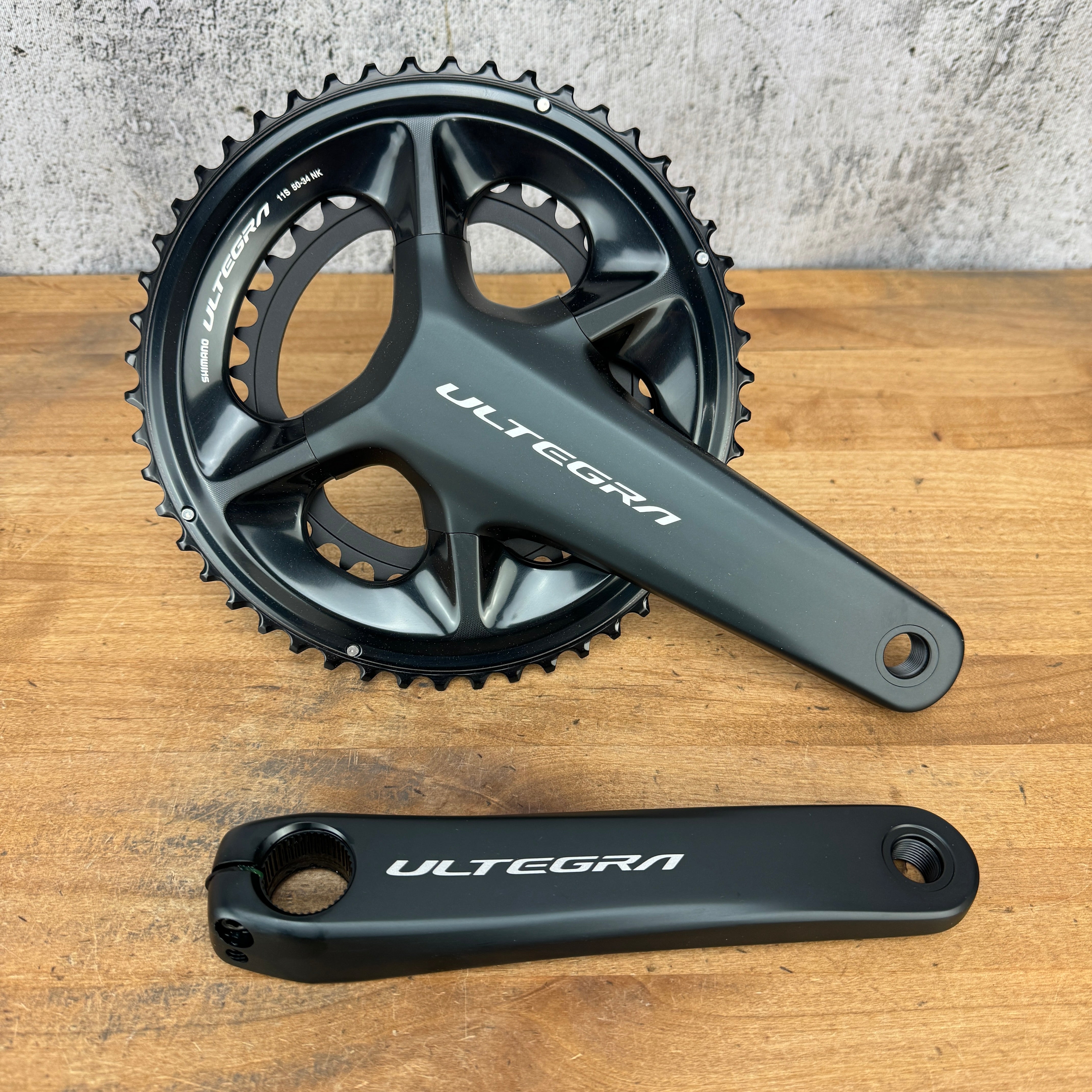 New! Shimano Ultegra FC-08 6800/R8000 170mm 50/34t 11-Speed Alloy Cran –  CyclingUpgrades.com