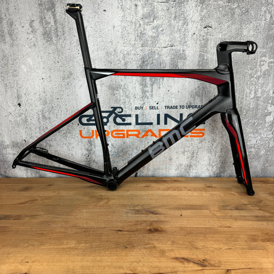 2018 BMC Roadmachine RM01 54cm Carbon Disc Frameset 700c 2228g