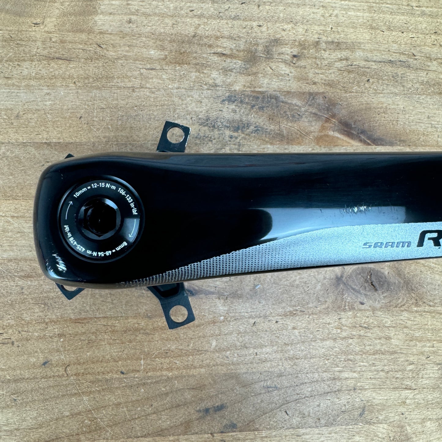 SRAM Rival 1 Alloy 175mm 110mm BCD 5-Bolt GXP Crankset without Chainrings 703g