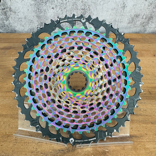 Low Mile! SRAM Eagle XX1 XG-1299 10-52t 12-Speed Rainbow MTB Cassette 380g